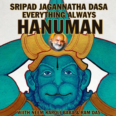 Everything Always Hanuman – omslag til lydbogen af Sripad Jagannatha Das