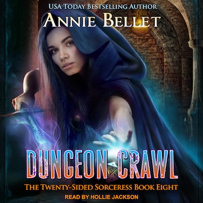 Dungeon Crawl – omslag til lydbogen af Annie Bellet