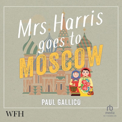 Mrs Harris Goes to Moscow – omslag til lydbogen af Paul Gallico