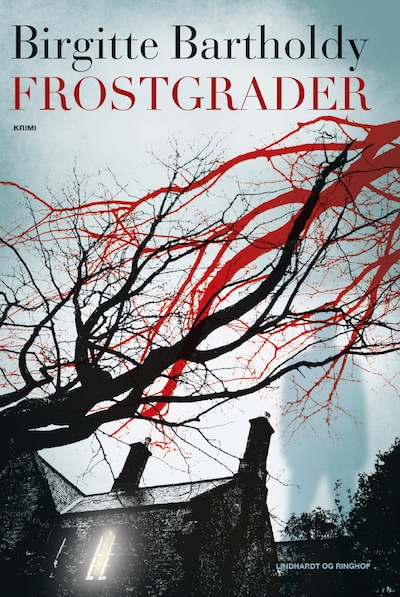 Frostgrader – omslag til lydbogen af Birgitte Bartholdy