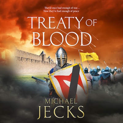 Treaty of Blood - The Vintaine - A BRAND NEW historical adventure from Michael Jecks for 2026, Book 5 (Unabridged) – omslag til lydbogen af Michael Jecks