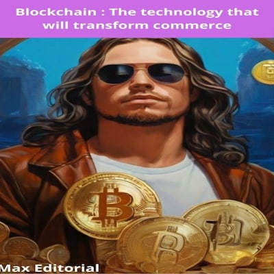 Blockchain : The technology that will transform commerce – omslag til lydbogen af Unknown Author
