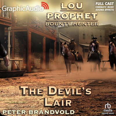The Devil's Lair [Dramatized Adaptation] – omslag til lydbogen af Peter Brandvold