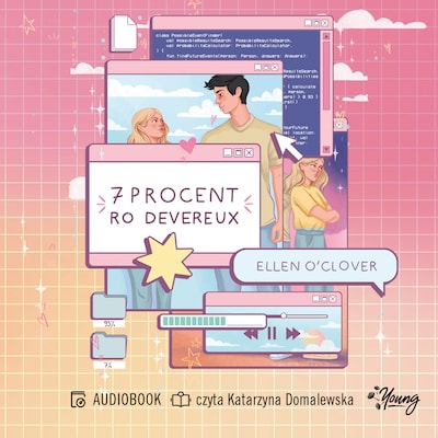 7 procent Ro Devereux – okładka audiobooka, autor Ellen O'Clover