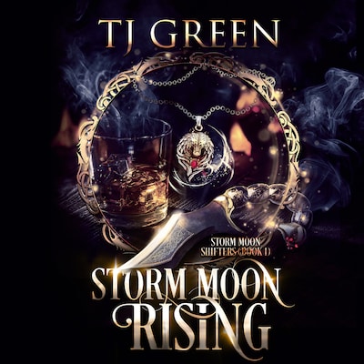 Storm Moon Rising – omslag til lydbogen af TJ Green