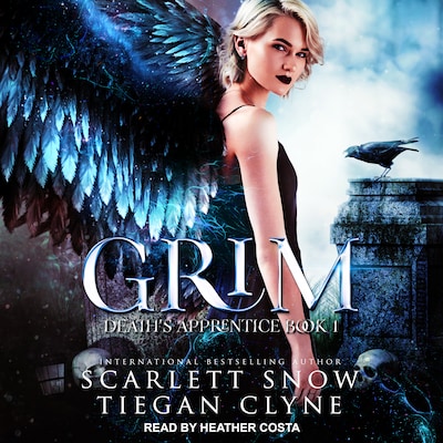 Grim – omslag til lydbogen af Scarlett Snow, Tiegan Clyne