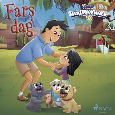 Hvalpevenner - Fars dag – omslag til lydbogen af Disney
