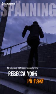 På flykt – omslag till ljudboken av Rebecca York