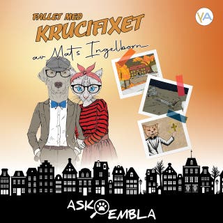 Fallet med krucifixet – omslag till ljudboken av Mats Ingelborn