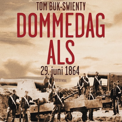 Dommedag Als – omslag til lydbogen af Tom Buk-Swienty
