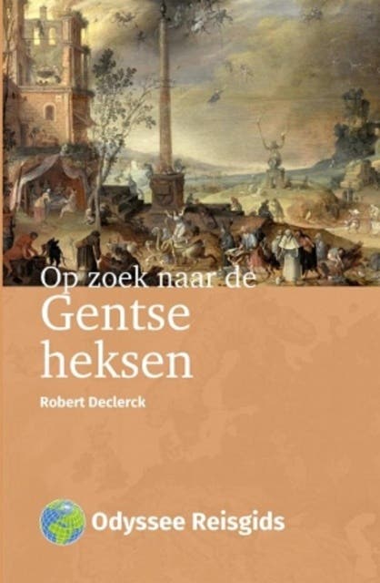Op zoek naar de Gentse heksen – omslag van het luisterboek van Robert Declerck