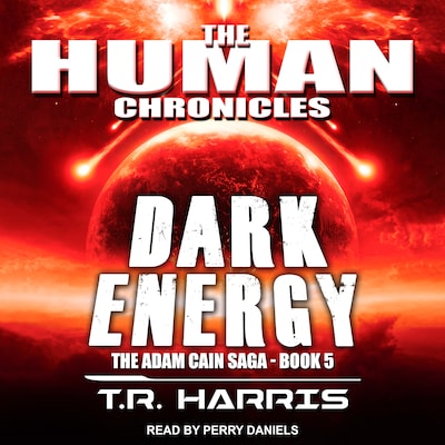Dark Energy – omslag til lydbogen af T.R. Harris