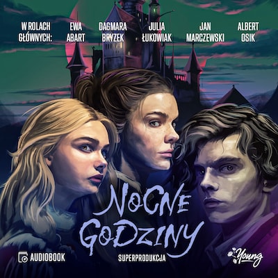 Nocne godziny – okładka audiobooka, autor Marta Bijan