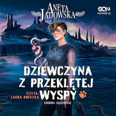 Dziewczyna z Przeklętej Wyspy – okładka audiobooka, autor Aneta Jadowska