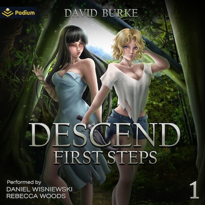 First Steps – omslag til lydbogen af David Burke