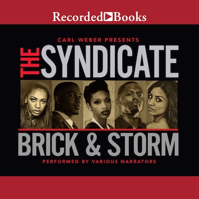 The Syndicate – omslag til lydbogen af Brick, Storm