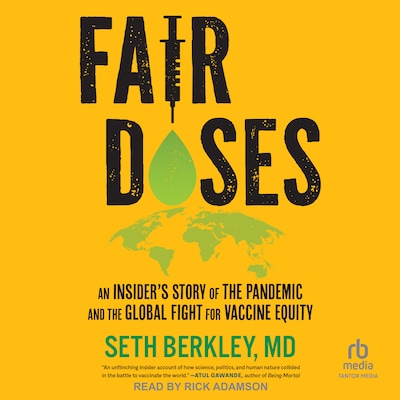 Fair Doses – omslag til lydbogen af Seth Berkley, MD
