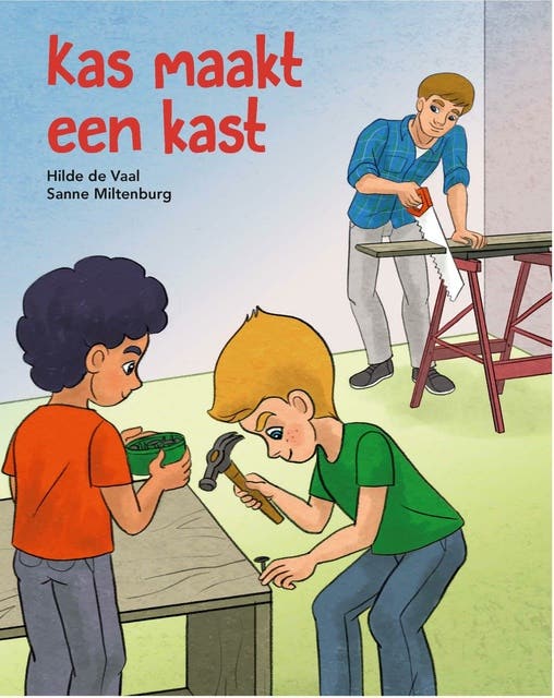 Kas maakt een kast – omslag van het luisterboek van Hilde de Vaal