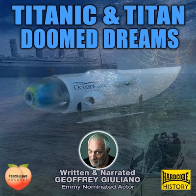 Titanic & Titan – omslag til lydbogen af Geoffrey Giuliano