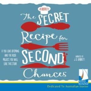 The Secret Recipe for Second Chances – okładka audiobooka, autor J.D. Barrett