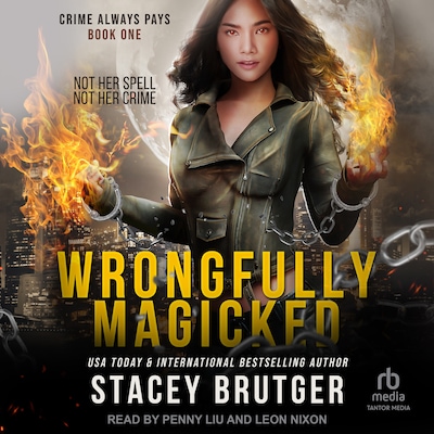 Wrongfully Magicked – omslag til lydbogen af Stacey Brutger