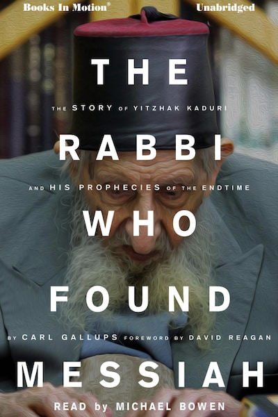 RABBI WHO FOUND MESSIAH, The – omslag til lydbogen af Carl Gallups
