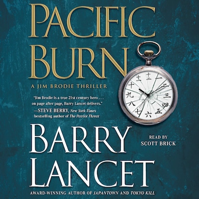 Pacific Burn – omslag til lydbogen af Barry Lancet