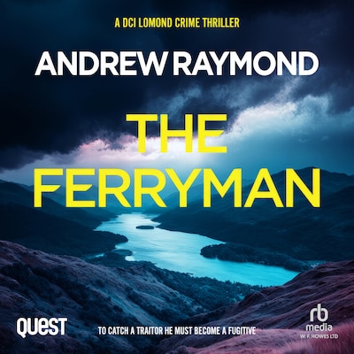 The Ferryman – omslag til lydbogen af Andrew Raymond