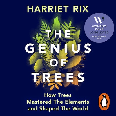 The Genius of Trees – omslag til lydbogen af Harriet Rix
