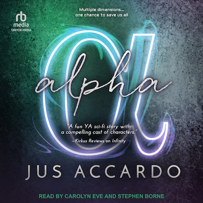 Alpha – omslag til lydbogen af Jus Accardo