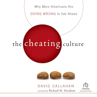 The Cheating Culture – omslag til lydbogen af David Callahan