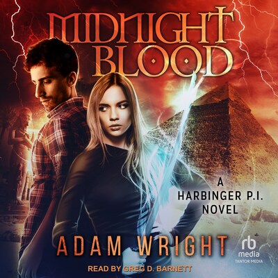 Midnight Blood – omslag til lydbogen af Adam Wright