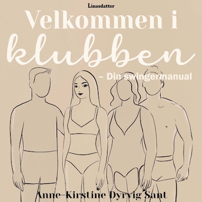 Velkommen i klubben – omslag til lydbogen af Anne-Kirstine Dyrvig Sant