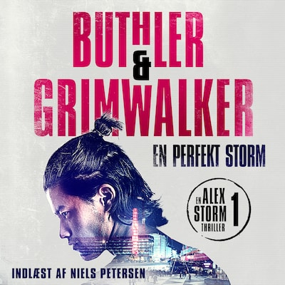 En perfekt storm - 1 – omslag til lydbogen af Dan Buthler, Leffe Grimwalker