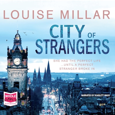 City of Strangers – omslag til lydbogen af Louise Millar