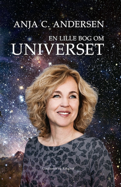 En lille bog om universet – omslag til lydbogen af Anja C. Andersen