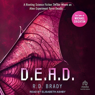 D.E.A.D. – omslag til lydbogen af R.D. Brady