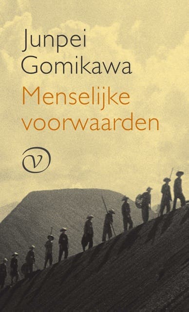Menselijke voorwaarden – omslag van het luisterboek van Junpei Gomikawa