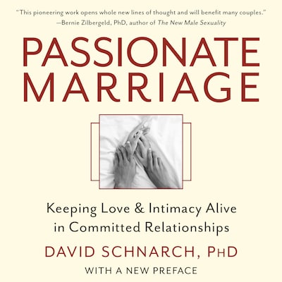 Passionate Marriage – omslag til lydbogen af David Schnarch