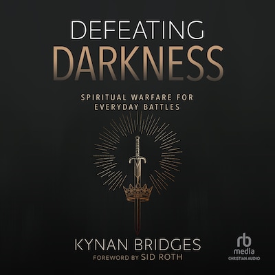Defeating Darkness – omslag til lydbogen af Kynan Bridges
