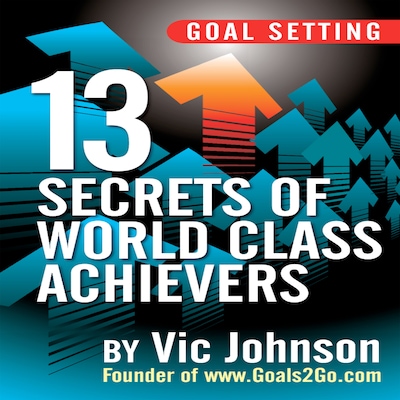 Goal Setting – omslag til lydbogen af Vic Johnson