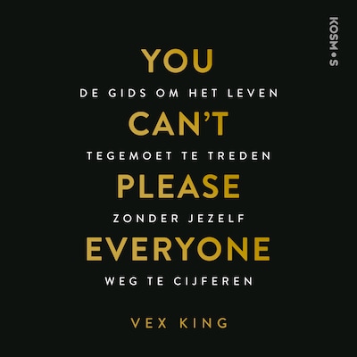 You Can't Please Everyone – omslag van het luisterboek van Vex King