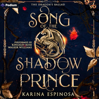 Song of the Shadow Prince – omslag til lydbogen af Karina Espinosa