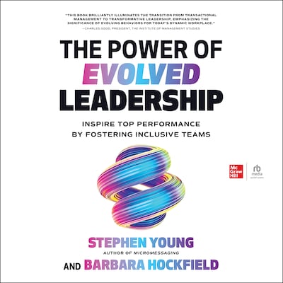 The Power of Evolved Leadership – omslag til lydbogen af Stephen Young