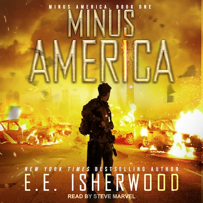 Minus America – omslag til lydbogen af E.E. Isherwood