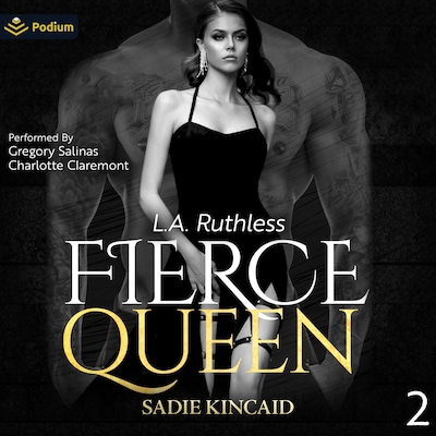 Fierce Queen – omslag til lydbogen af Sadie Kincaid