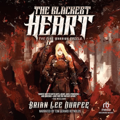The Blackest Heart – omslag til lydbogen af Brian Lee Durfee