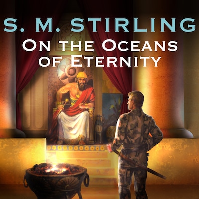 On the Oceans of Eternity – omslag til lydbogen af S. M. Stirling
