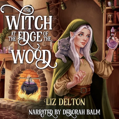 The Witch at the Edge of the Wood – omslag til lydbogen af Liz Delton
