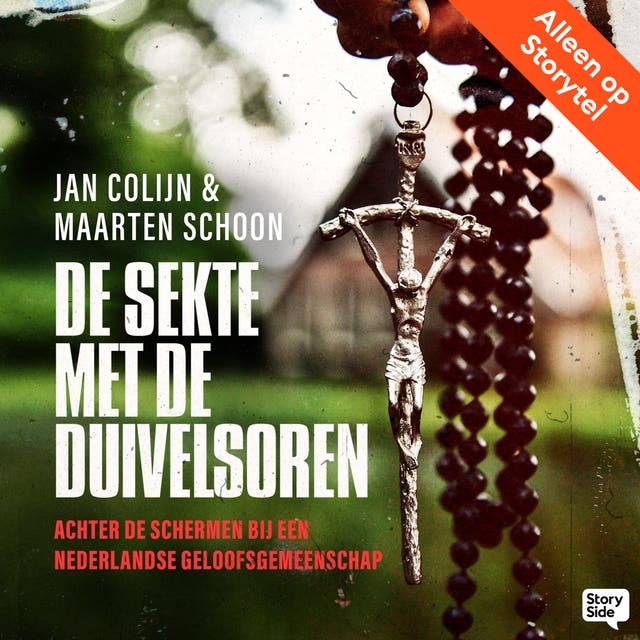 De sekte met de duivelsoren – omslag van het luisterboek van Jan Colijn, Maarten Schoon
